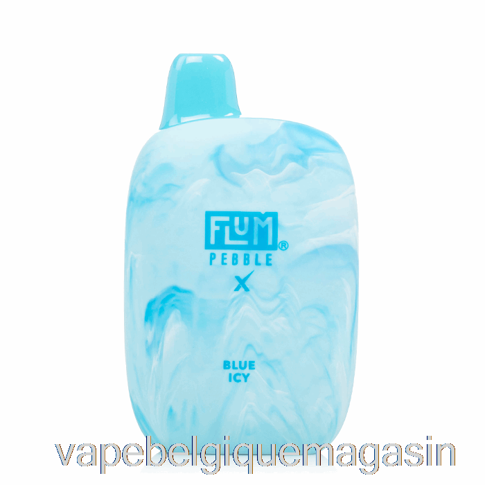 Vape Shop Bruxelles Flum Pebble X 6000 Jetable Bleu Glacé